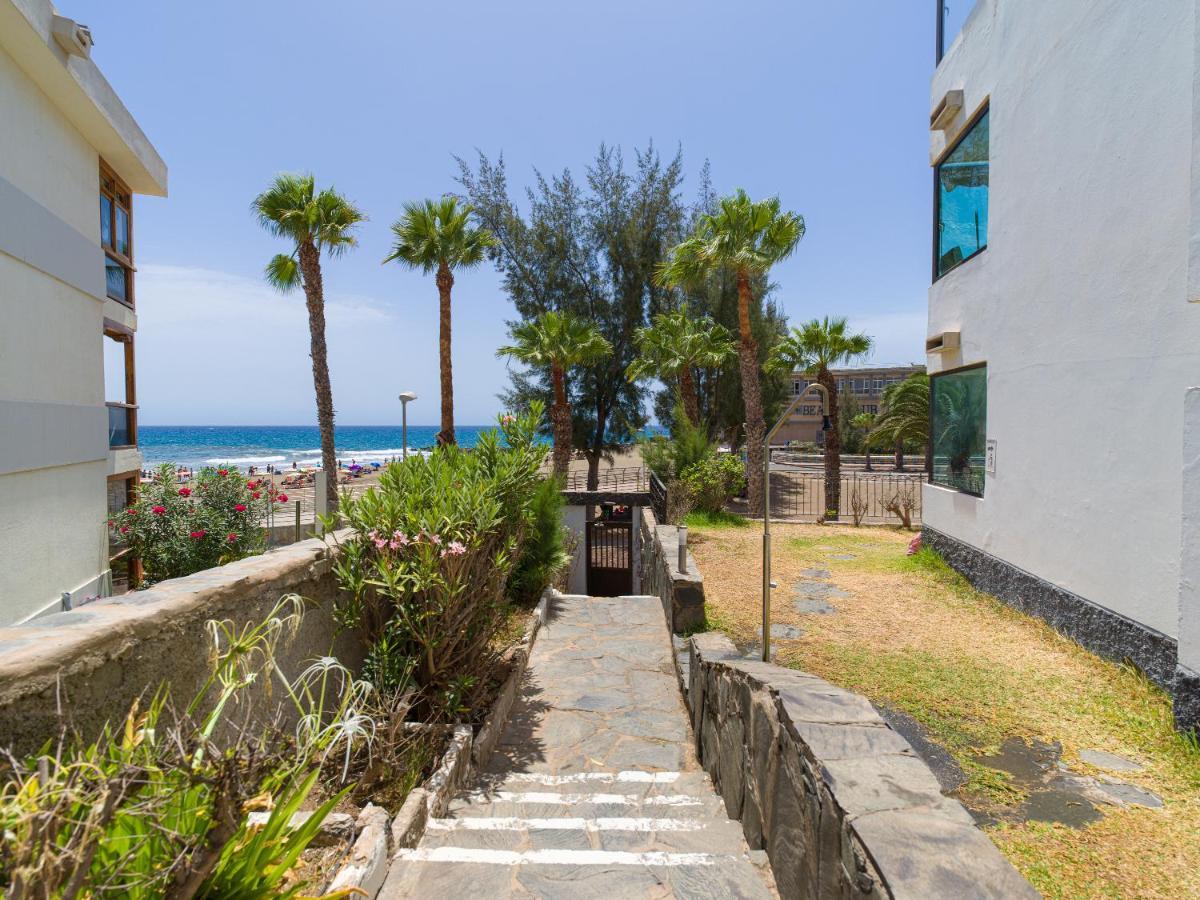 Precioso Apartamento En 1ª Linea De Mar San Agustín Exterior foto