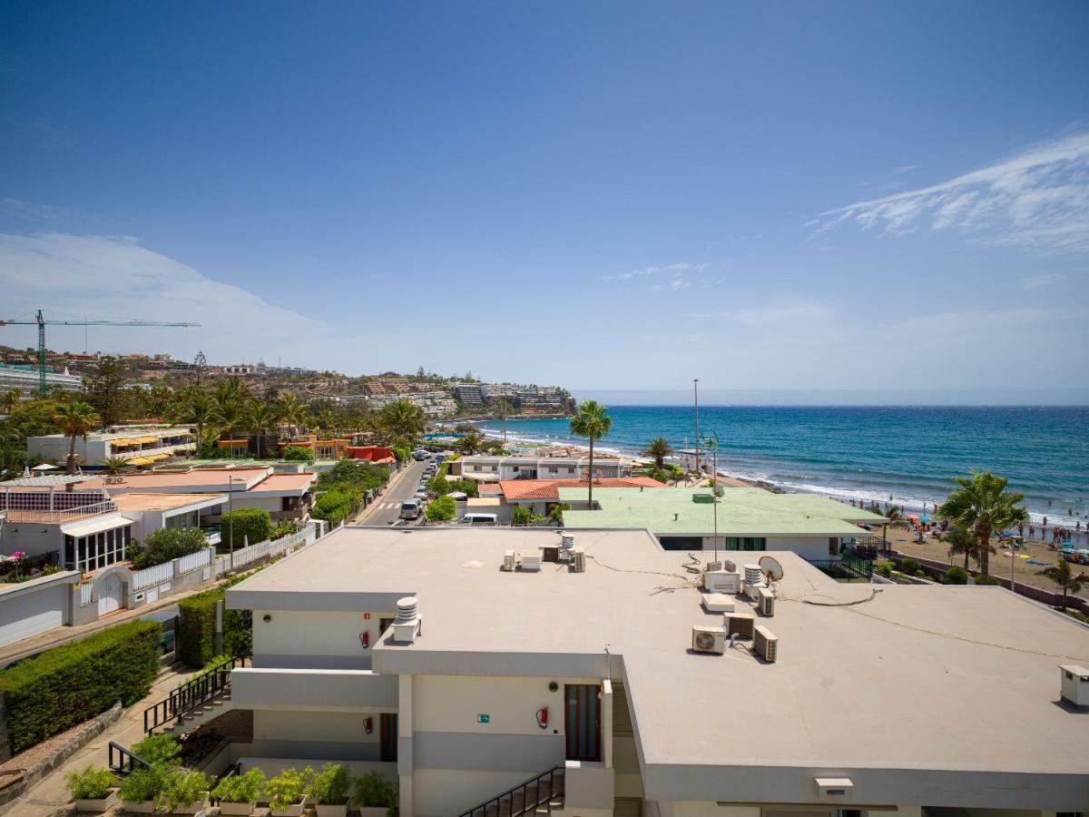 Precioso Apartamento En 1ª Linea De Mar San Agustín Exterior foto